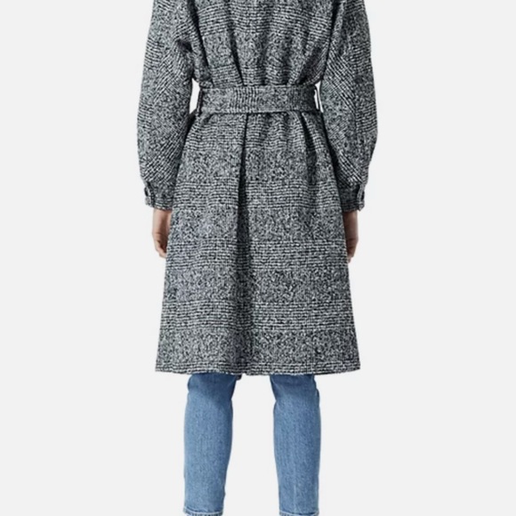 The Kooples BLACK WOOL COAT - Picture 5 of 12